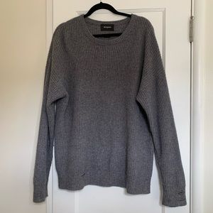 Kooples 100% Cashmere Grey Sweater